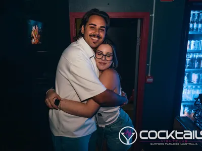 A professional photo of guests enjoying themselves at Cocktails Nightclub from our gallery.