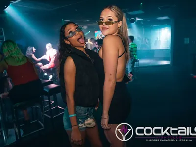 A professional photo of guests enjoying themselves at Cocktails Nightclub from our gallery.