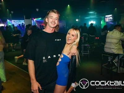 A professional photo of guests enjoying themselves at Cocktails Nightclub from our gallery.