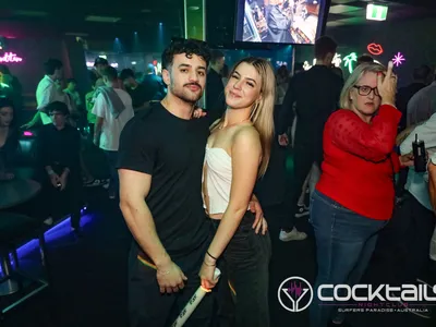 A professional photo of guests enjoying themselves at Cocktails Nightclub from our gallery.