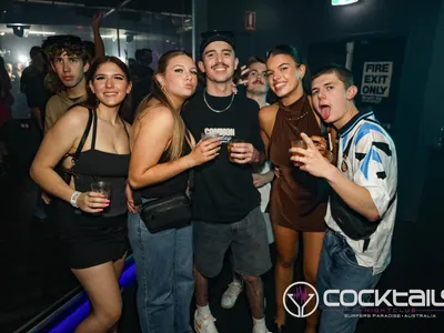 A professional photo of guests enjoying themselves at Cocktails Nightclub from our gallery.