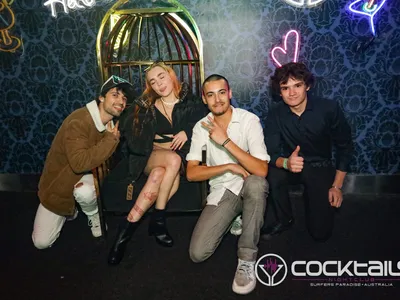 A professional photo of guests enjoying themselves at Cocktails Nightclub from our gallery.