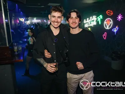 A professional photo of guests enjoying themselves at Cocktails Nightclub from our gallery.