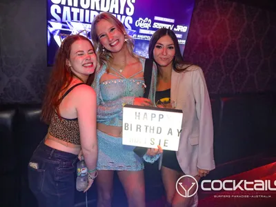 A professional photo of guests enjoying themselves at Cocktails Nightclub from our gallery.