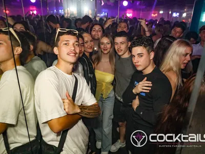 A professional photo of guests enjoying themselves at Cocktails Nightclub from our gallery.