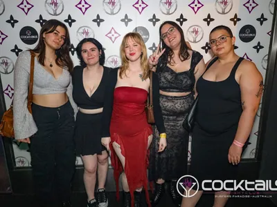 A professional photo of guests enjoying themselves at Cocktails Nightclub from our gallery.