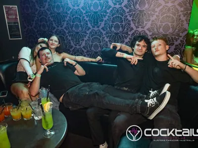 A professional photo of guests enjoying themselves at Cocktails Nightclub from our gallery.