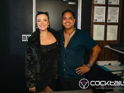 A professional photo of guests enjoying themselves at Cocktails Nightclub from our gallery.