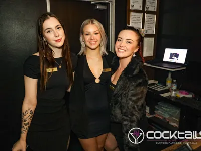 A professional photo of guests enjoying themselves at Cocktails Nightclub from our gallery.