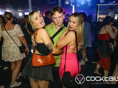 A professional photo of guests enjoying themselves at Cocktails Nightclub from our gallery.