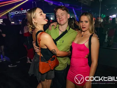 A professional photo of guests enjoying themselves at Cocktails Nightclub from our gallery.