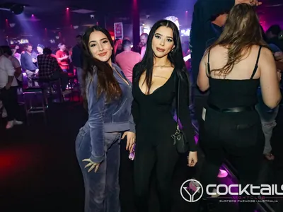 A professional photo of guests enjoying themselves at Cocktails Nightclub from our gallery.