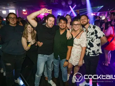 A professional photo of guests enjoying themselves at Cocktails Nightclub from our gallery.