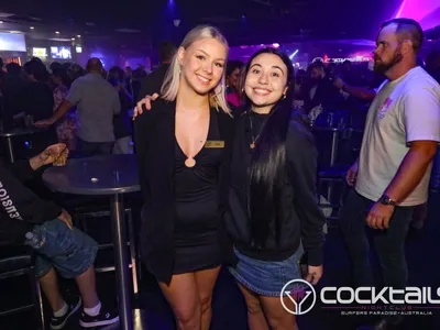 A professional photo of guests enjoying themselves at Cocktails Nightclub from our gallery.