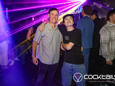 A professional photo of guests enjoying themselves at Cocktails Nightclub from our gallery.