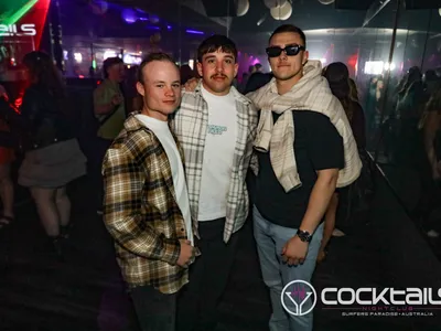 A professional photo of guests enjoying themselves at Cocktails Nightclub from our gallery.