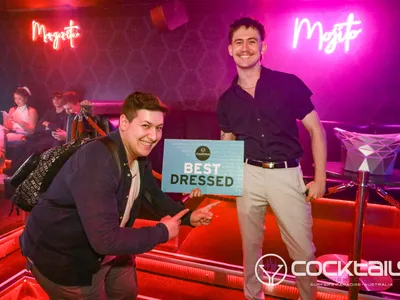 A professional photo of guests enjoying themselves at Cocktails Nightclub from our gallery.