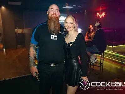 A professional photo of guests enjoying themselves at Cocktails Nightclub from our gallery.