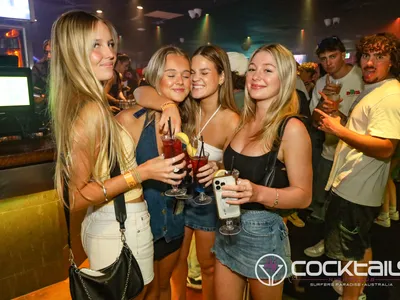 A professional photo of guests enjoying themselves at Cocktails Nightclub from our gallery.