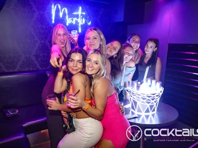 A professional photo of guests enjoying themselves at Cocktails Nightclub from our gallery.