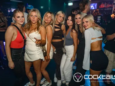 A professional photo of guests enjoying themselves at Cocktails Nightclub from our gallery.