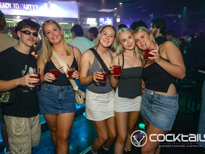 A professional photo of guests enjoying themselves at Cocktails Nightclub from our gallery.