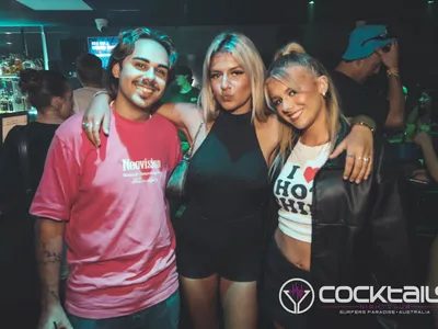 A professional photo of guests enjoying themselves at Cocktails Nightclub from our gallery.