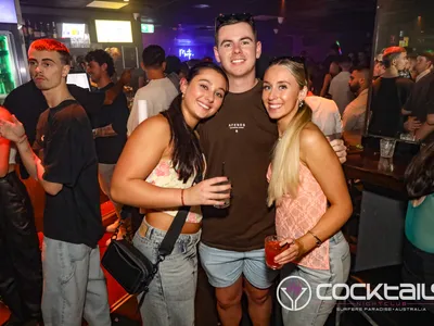 A professional photo of guests enjoying themselves at Cocktails Nightclub from our gallery.