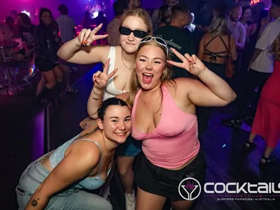 A professional photo of guests enjoying themselves at Cocktails Nightclub from our gallery.