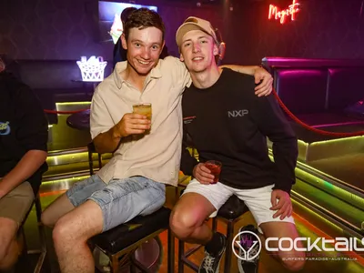 A professional photo of guests enjoying themselves at Cocktails Nightclub from our gallery.