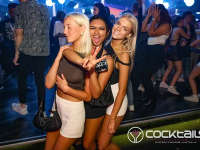 A professional photo of guests enjoying themselves at Cocktails Nightclub from our gallery.