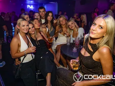 A professional photo of guests enjoying themselves at Cocktails Nightclub from our gallery.