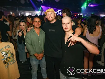 A professional photo of guests enjoying themselves at Cocktails Nightclub from our gallery.