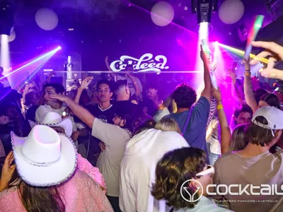 A professional photo of guests enjoying themselves at Cocktails Nightclub from our gallery.