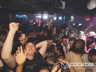 A professional photo of guests enjoying themselves at Cocktails Nightclub from our gallery.