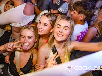 A professional photo of guests enjoying themselves at Cocktails Nightclub from our gallery.