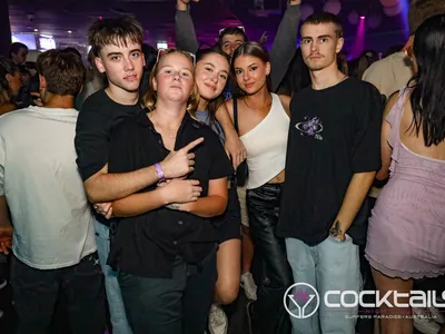 A professional photo of guests enjoying themselves at Cocktails Nightclub from our gallery.