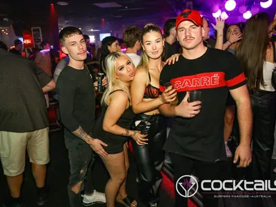 A professional photo of guests enjoying themselves at Cocktails Nightclub from our gallery.