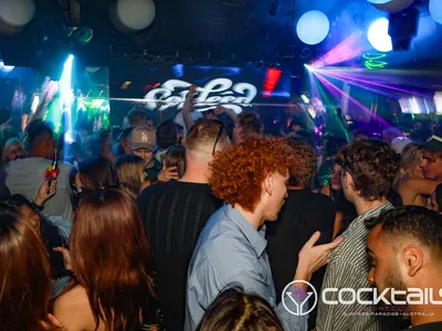 A professional photo of guests enjoying themselves at Cocktails Nightclub from our gallery.