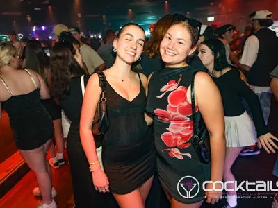 A professional photo of guests enjoying themselves at Cocktails Nightclub from our gallery.