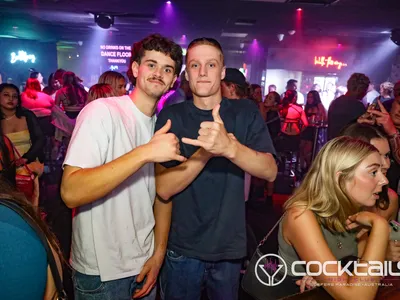 A professional photo of guests enjoying themselves at Cocktails Nightclub from our gallery.