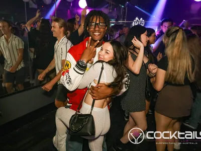 A professional photo of guests enjoying themselves at Cocktails Nightclub from our gallery.