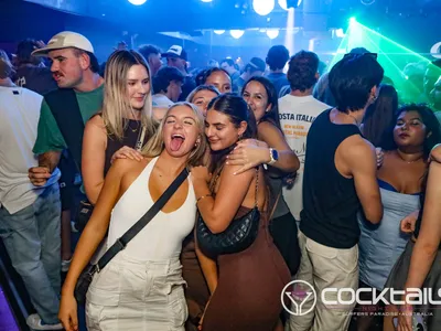 A professional photo of guests enjoying themselves at Cocktails Nightclub from our gallery.