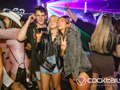 A professional photo of guests enjoying themselves at Cocktails Nightclub from our gallery.