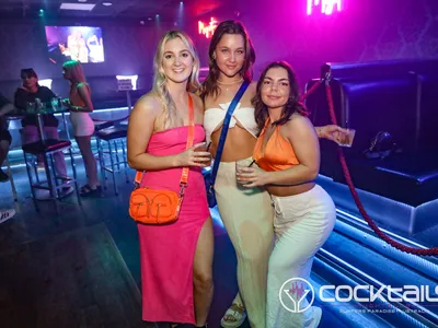 A professional photo of guests enjoying themselves at Cocktails Nightclub from our gallery.