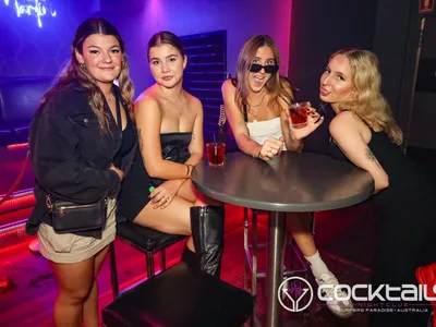 A professional photo of guests enjoying themselves at Cocktails Nightclub from our gallery.