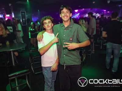 A professional photo of guests enjoying themselves at Cocktails Nightclub from our gallery.