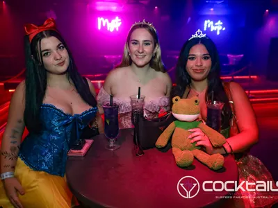 A professional photo of guests enjoying themselves at Cocktails Nightclub from our gallery.