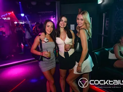 A professional photo of guests enjoying themselves at Cocktails Nightclub from our gallery.