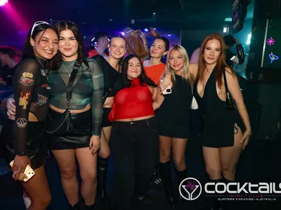 A professional photo of guests enjoying themselves at Cocktails Nightclub from our gallery.